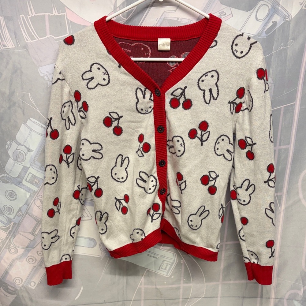 Miffy Cherry Kids Sweater